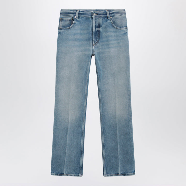 Miu Miu Pantaloni - Celeste | 8882ab7145cdbdd54288a8bc077ea22e13c3936c