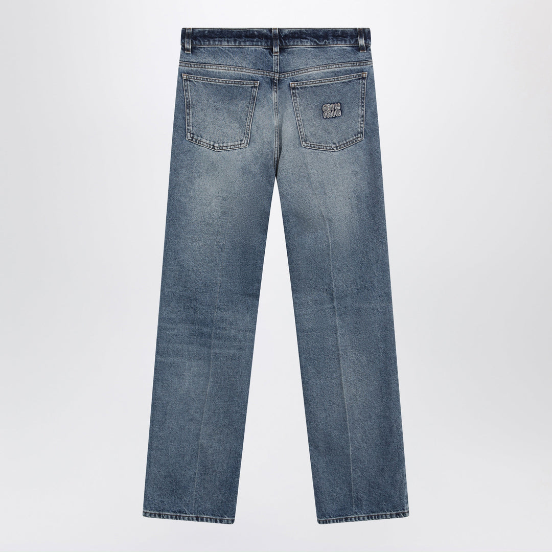 Miu Miu Pantaloni - Blu | e0633498321350ff597e6b16d232dbd7ff90f811