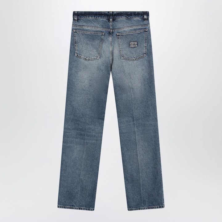 Miu Miu Pantaloni - Blu | e0633498321350ff597e6b16d232dbd7ff90f811