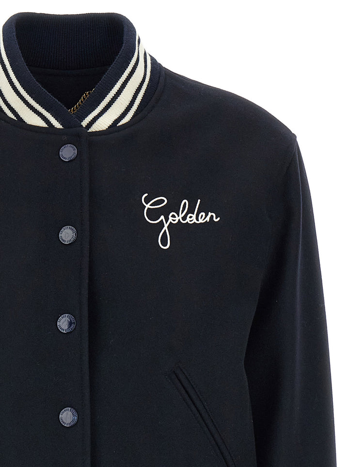 Golden Goose Dirce Puffer Jackets - Blu | 9134b78c2a398e27318b1b58a036a0081ced073f
