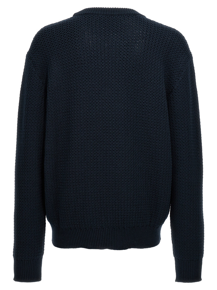 Logo Sweater Maglioni Blu