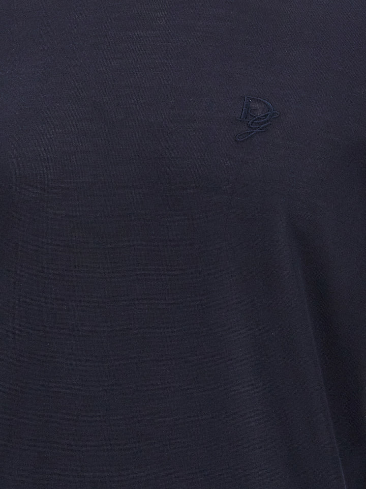 Dolce & Gabbana Logo Embroidery Sweater Maglioni - Blu | 5ad999ff4a47790e4eef725cc5cb133c3d548ba5