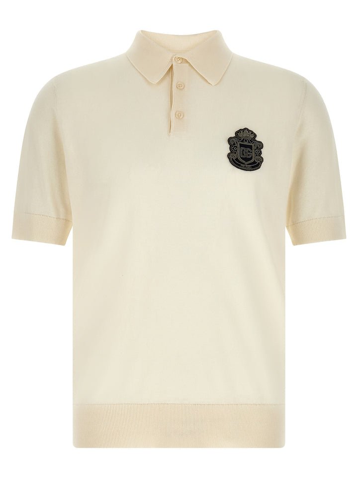 Dolce & Gabbana Dg Polo - Bianco | 92f59b55b5a03bcb6f131a976178eaf58ca42f9a