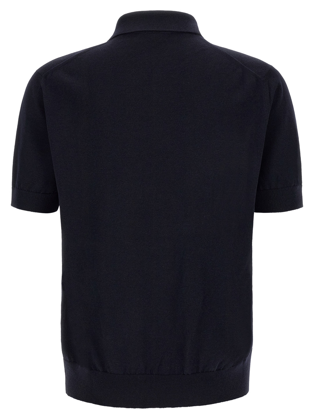 Dolce & Gabbana Logo Embroidery  Shirt Polo - Blu | bcbcf3273497bc23b18ced5dced41f75cd6066b3