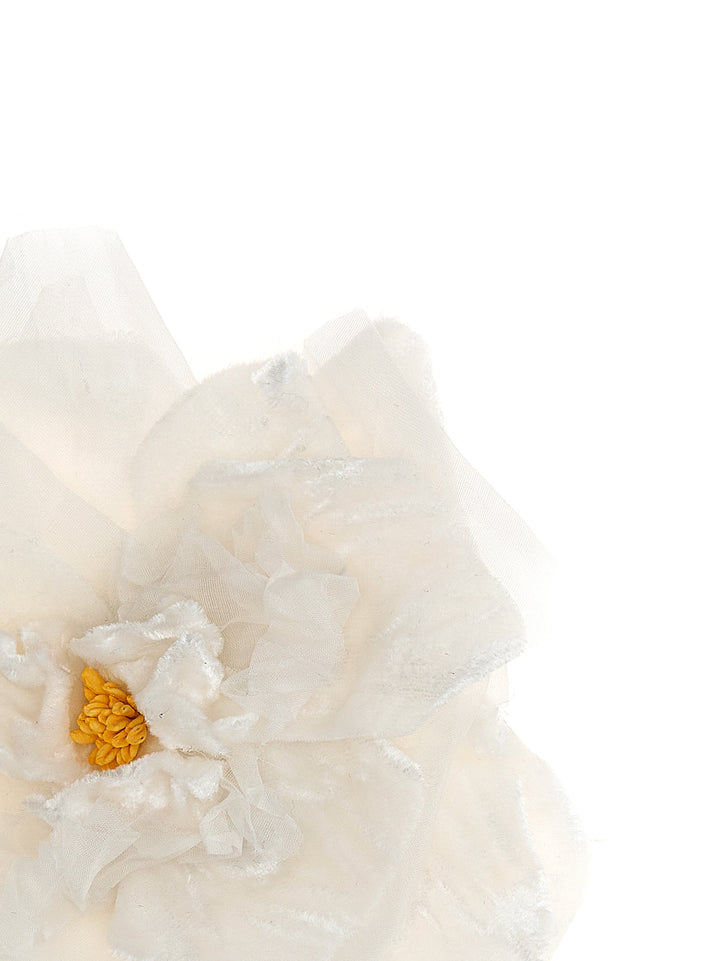 Flower Brooch Gioielli Bianco
