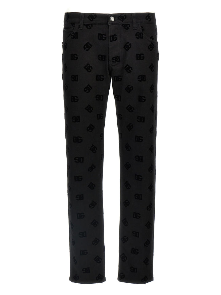 Dolce & Gabbana Logo Jeans - Nero | d2a177ebaae03c7e1cdad124da950984c013e1d9