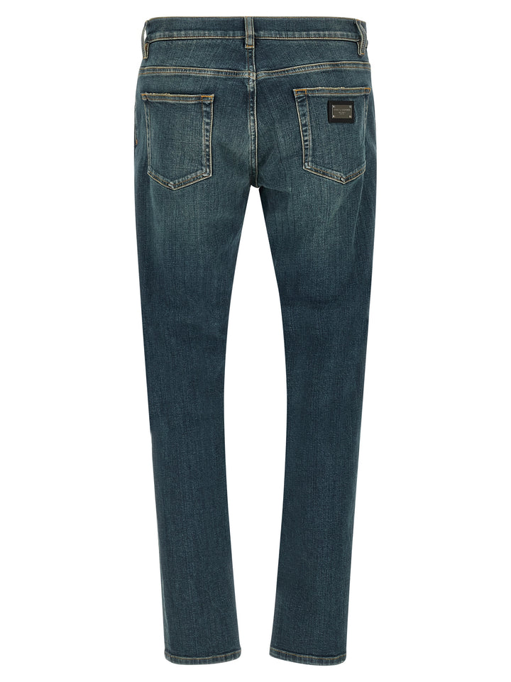 Dolce & Gabbana Essential Jeans - Blu | f6c00010bbb5c963016167d308bc655a1d42cf97