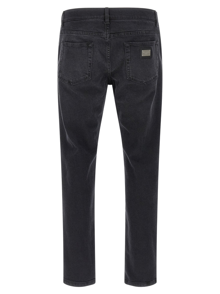 Dolce & Gabbana Stretch Jeans Pantaloni - Nero | dd797cb87af0e011b4a975538db0560f3c0e991f