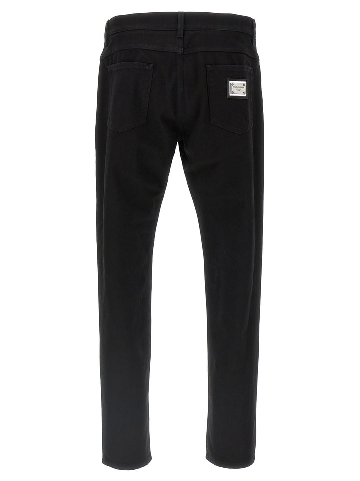 Dolce & Gabbana Mercury Pantaloni - Nero | 07363916a8d8b88695470a9a12fcfd3e4b8f104d