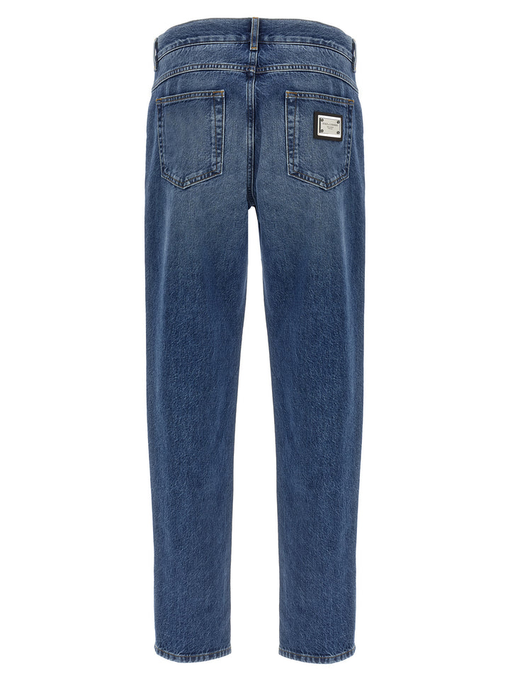 Dolce & Gabbana Essential Jeans - Blu | 749899908998d5d79d6dd26ddd5e3253fba74988