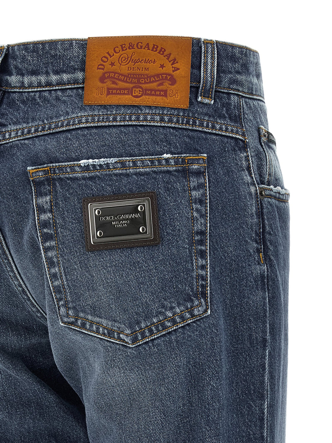 Dolce & Gabbana Denim Jeans - Blu | d9d9faa2a768b9248c7a347bb49956eb2f730263