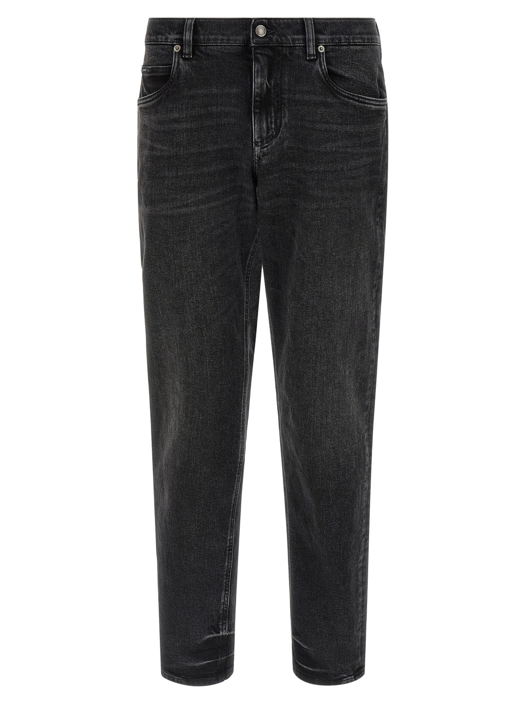 Dolce & Gabbana Patch Dg Jeans - Nero | 992a3141606d14c9ef42419e6cb3aa2d2b8e802e