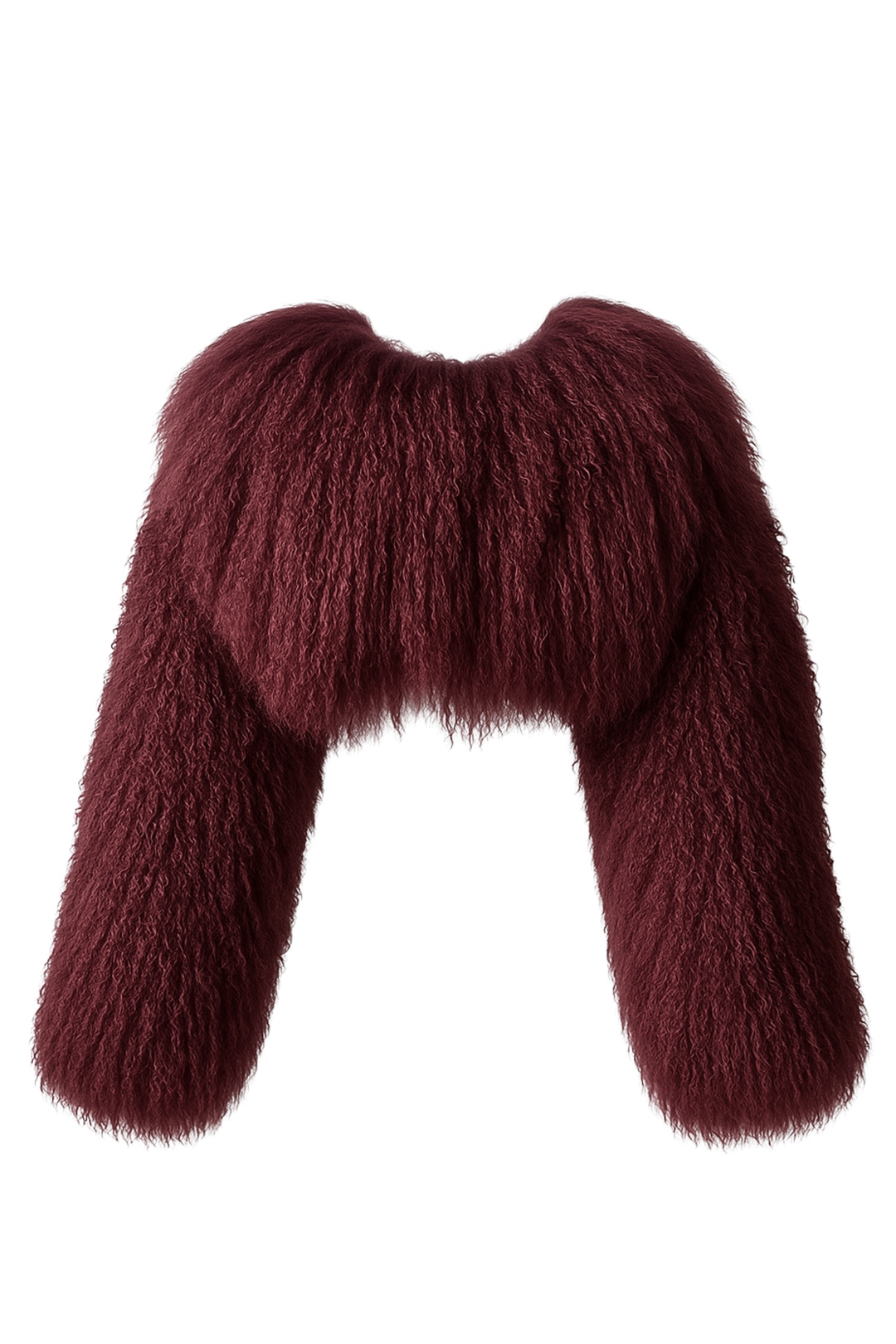 Giacca Elonoir Borgogna in Mongolia