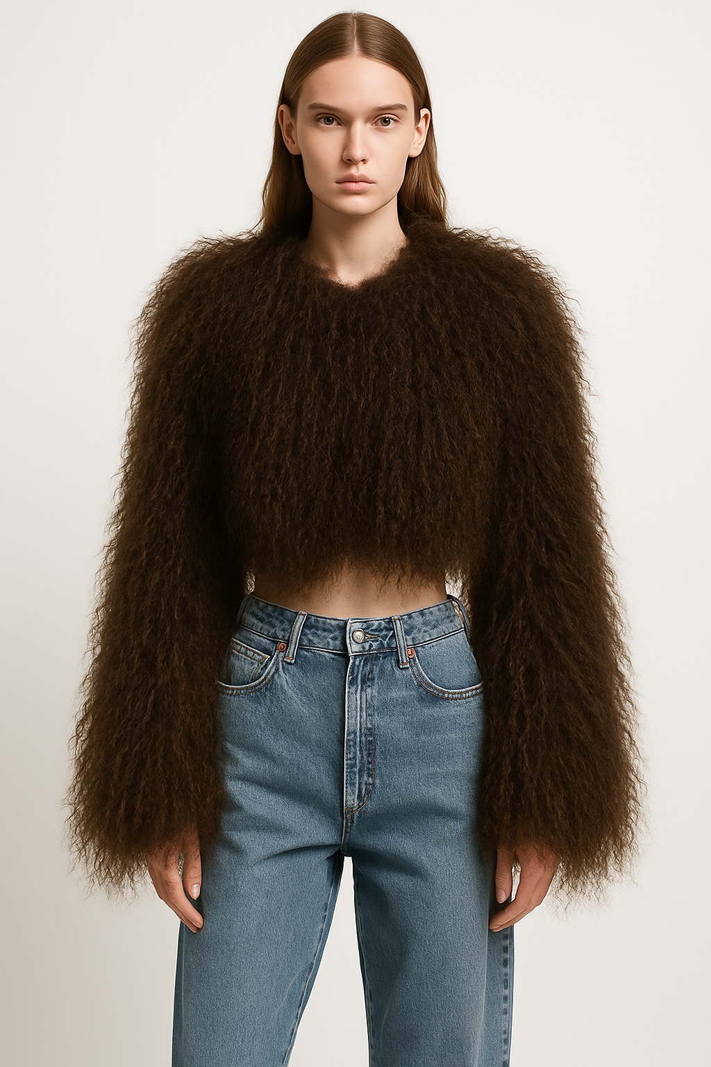 Giacca Elonoir Marrone in Mongolia