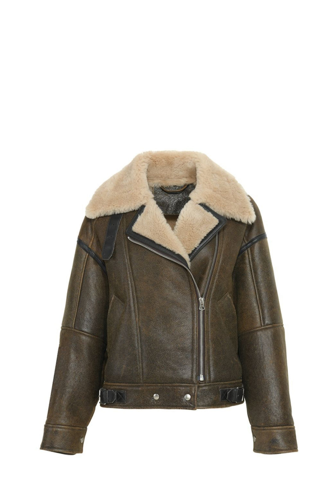 Giacca Jean Marrone in Pelle Uomo