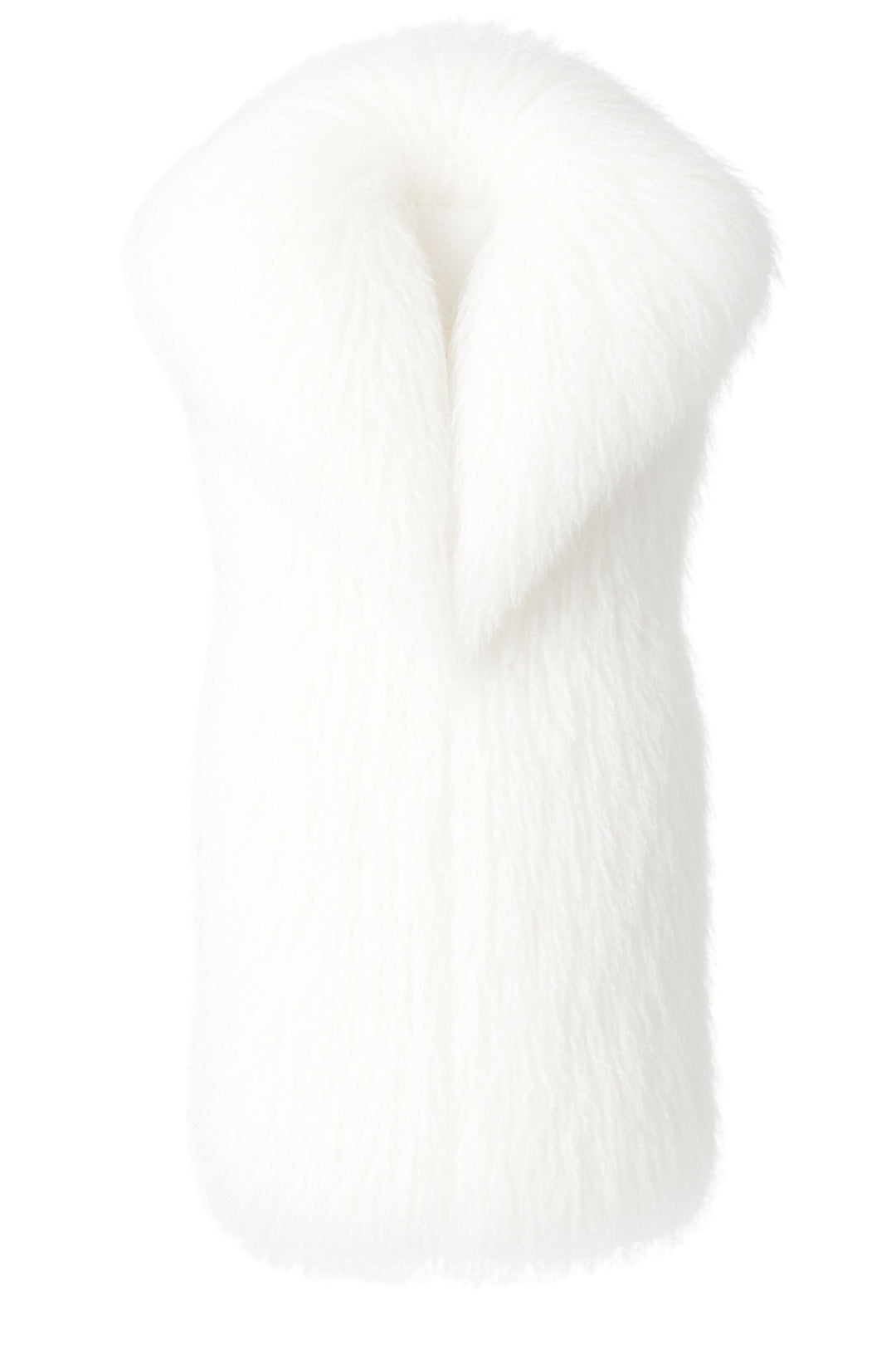 Gilet Tania Bianco in Mongolia