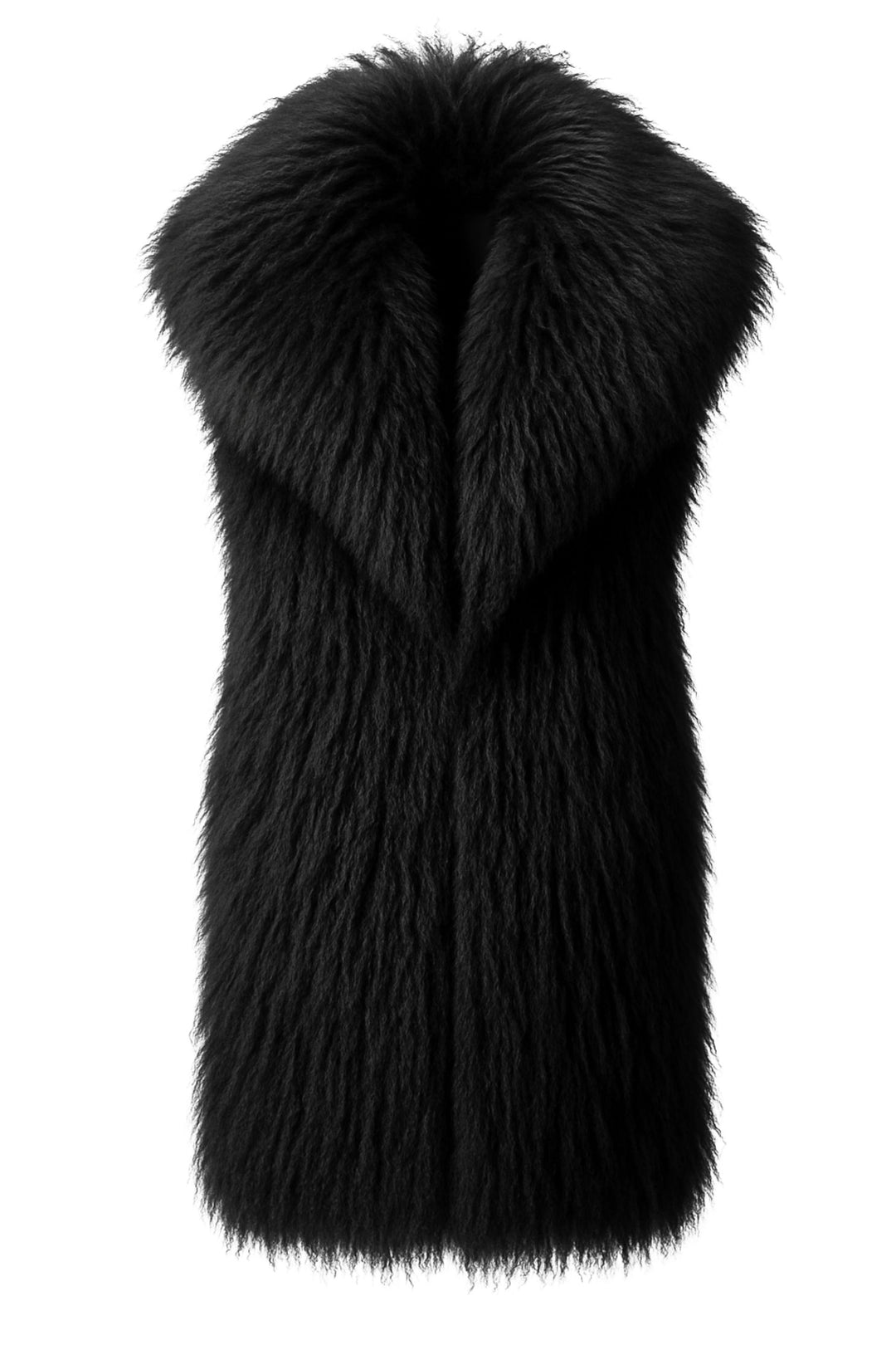 Gilet Tania Nero in Mongolia