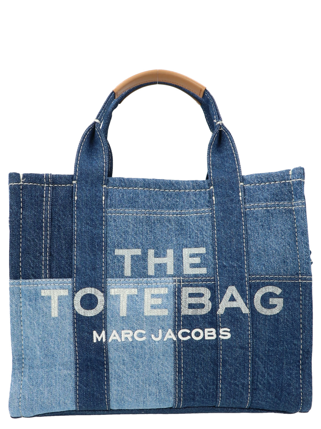 Marc Jacobs The Medium Tote Tote - Blu | f9eb5eabc8daf16e2f771a6e3819bdb3e7f1e3a9