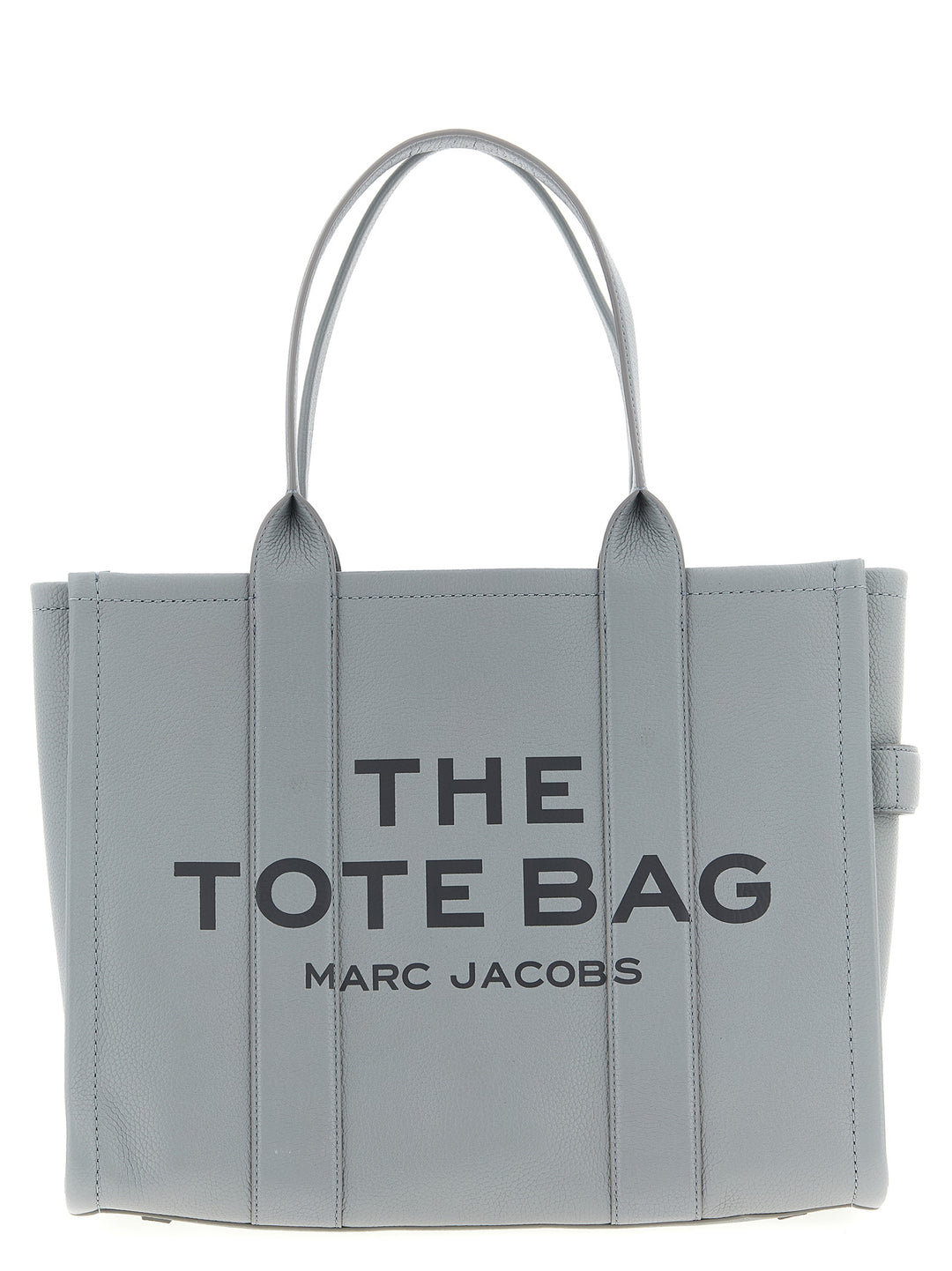 Marc Jacobs The Leather Large Tote Tote - Grigio | 0bbe1d9f8c0cd388762e90f9012e6d08d003bbae