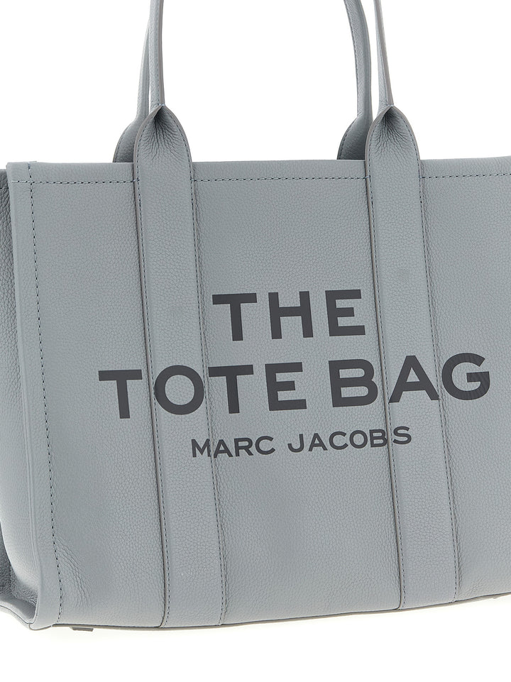 Marc Jacobs The Leather Large Tote Tote - Grigio | b14ab8cb0c5f3ad1a98602f24d5c95e42307d5dd