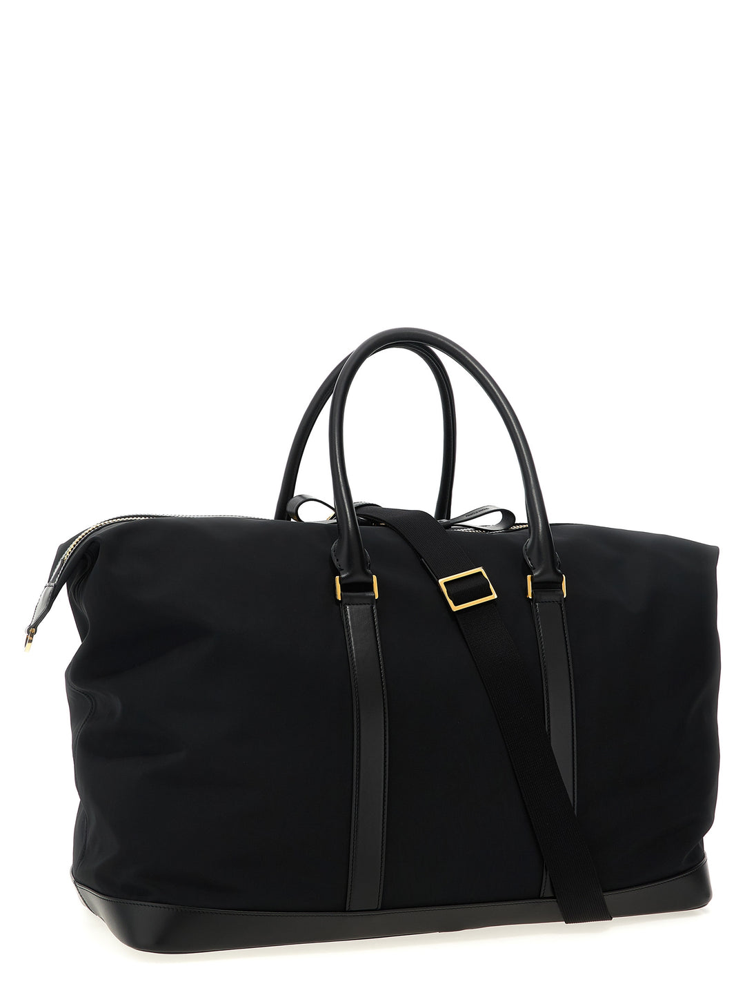 Tom Ford Leather Details Travel Bag Casa e Lifestyle - Nero | 6eb60b04b60ffa9f79c5ab4af8e4759a4c96ace7