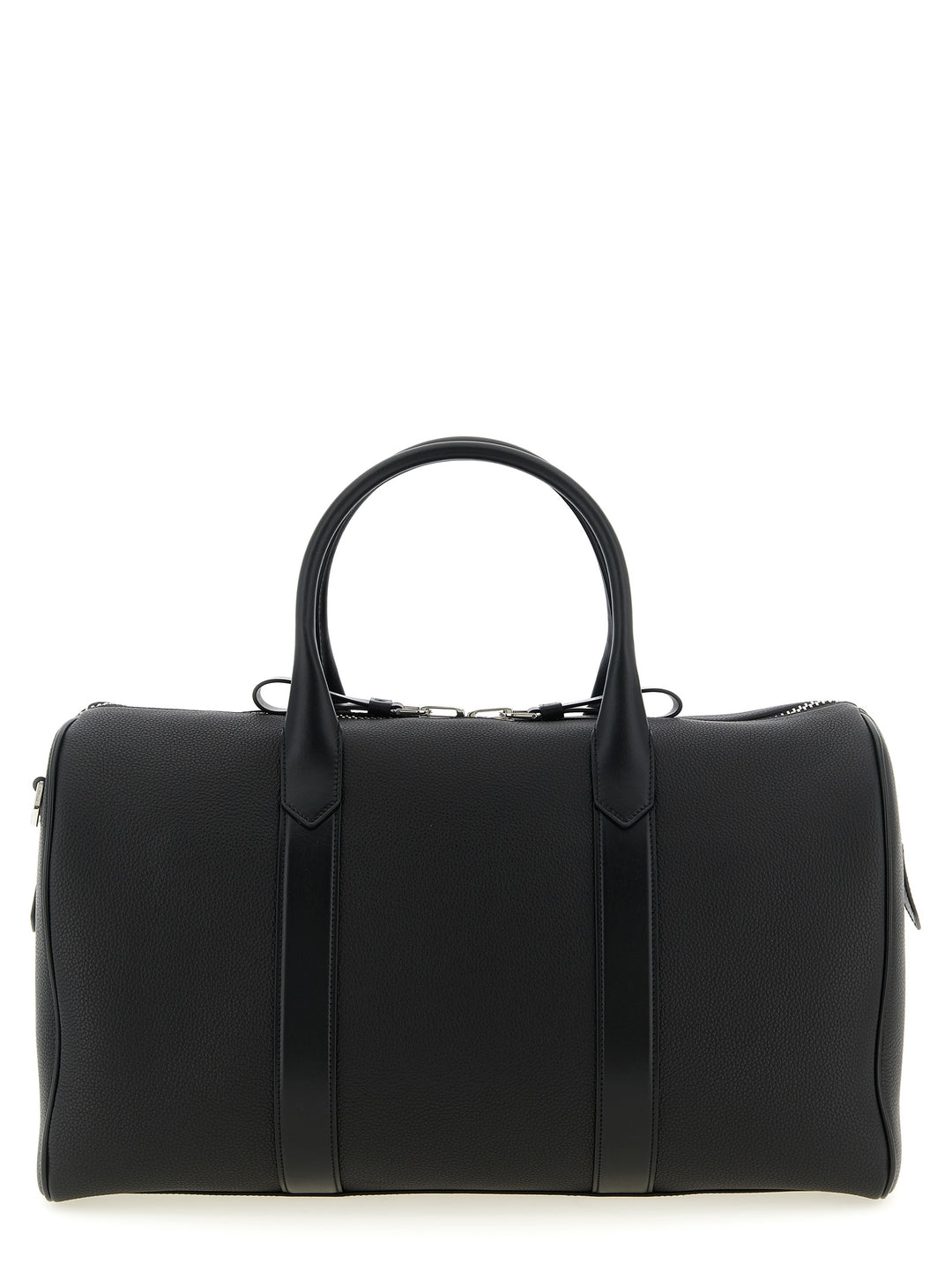 Tom Ford Medium Leather Duffel Bag Casa e Lifestyle - Nero | 8dd56dc9a4c812ebc13ec6f0ac1d89f9a55014d1