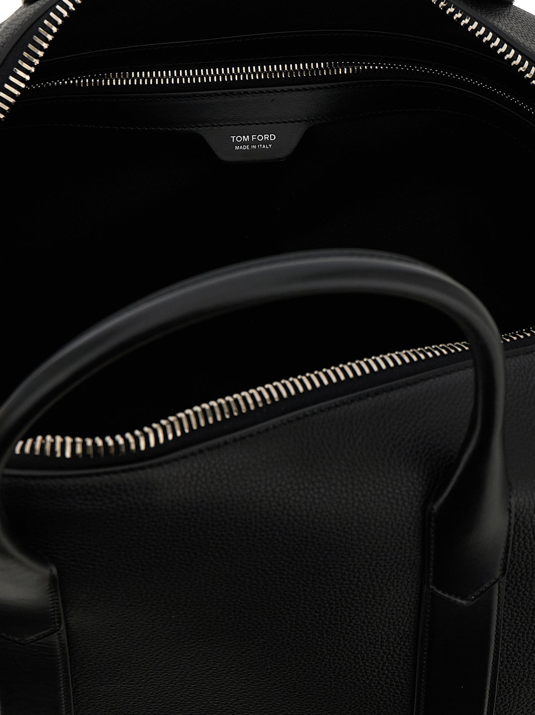 Tom Ford Medium Leather Duffel Bag Casa e Lifestyle - Nero | 342f83db7511077debcdeb4d8c8e6b8a073dde87