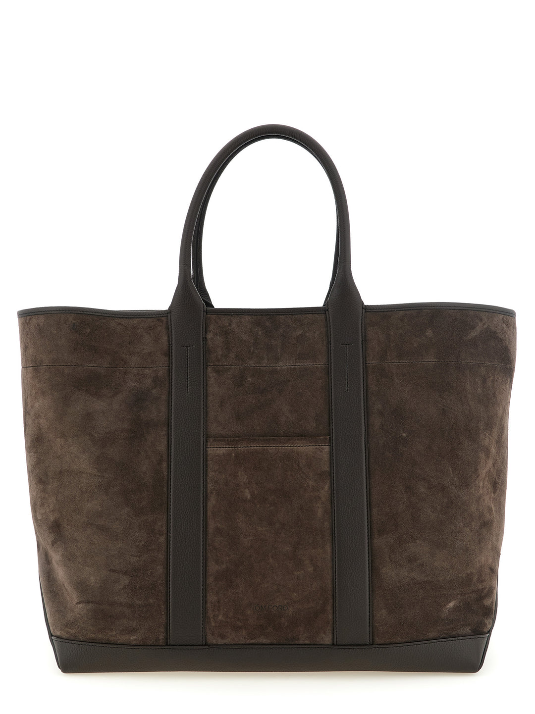 Tom Ford Suede Shopping Bag Tote - Marrone | 13d951b73c0b638e3217e58f12cc73cf177edc4d