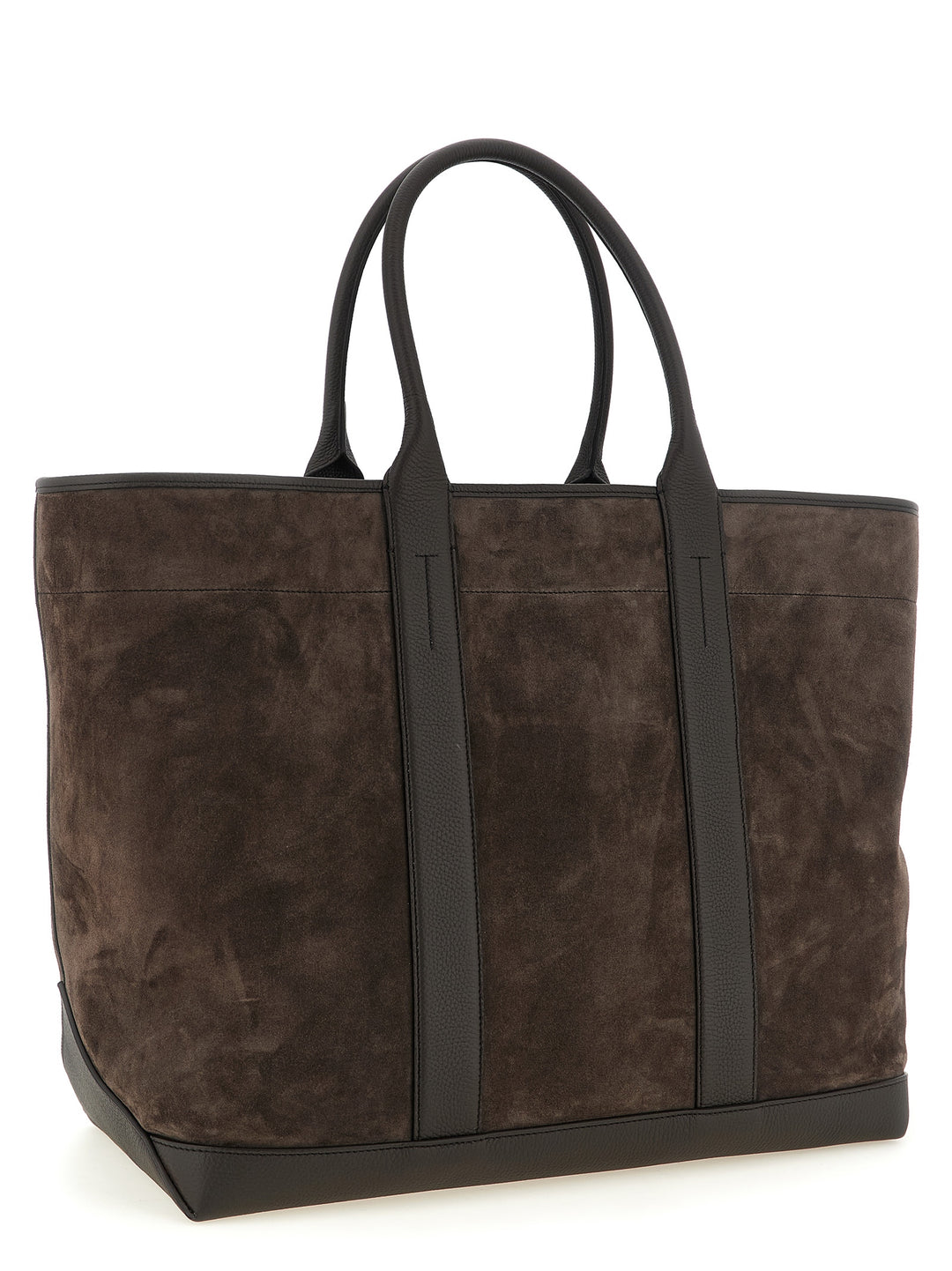 Tom Ford Suede Shopping Bag Tote - Marrone | fb205c4328d66bf1517ca8e6397bd07ad6b60122