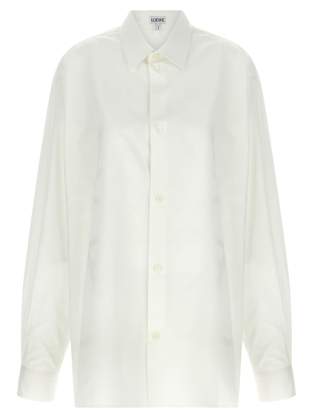 Loewe Anagram Shirt Camicie - Bianco | 23717f3add23c01457260077bcfca9bc00581e4f