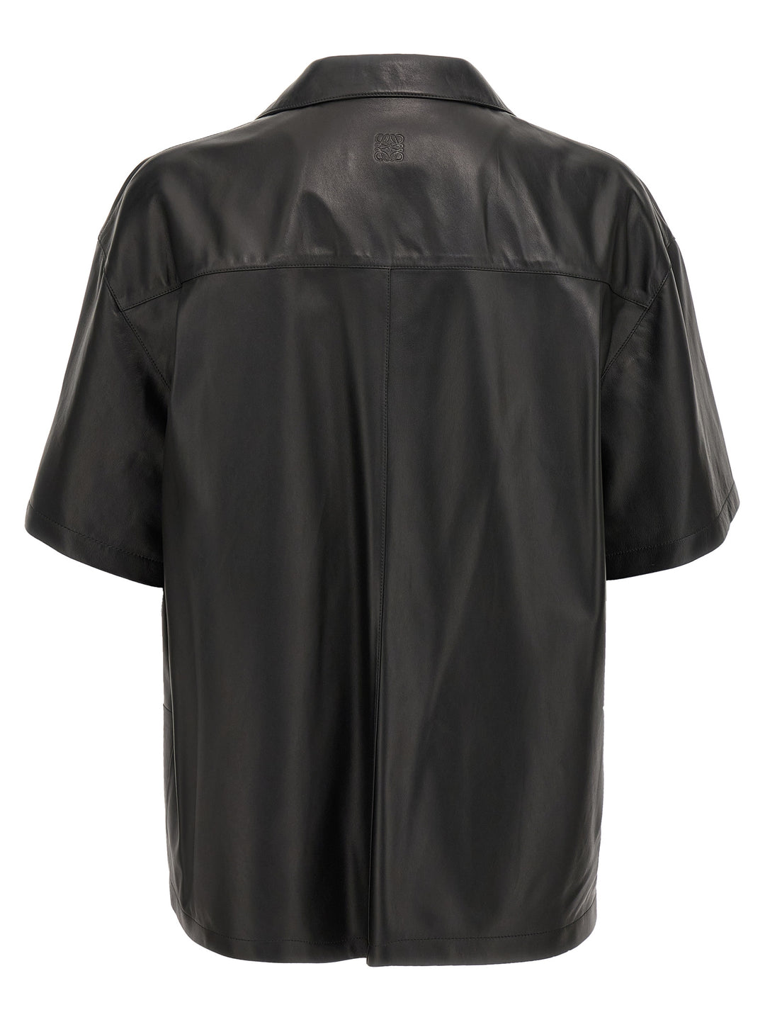 Loewe Nappa Leather Shirt Camicie - Nero | df2b280e818eef5c607f6a83971590704208a2cc