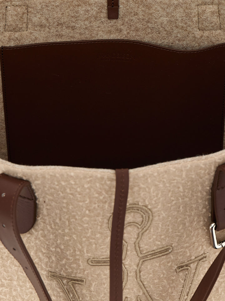 J.W. Anderson Belt Tote Tote - Beige | ce258bf8e38e72b5a830cd0c3a67a9586c8a65ff