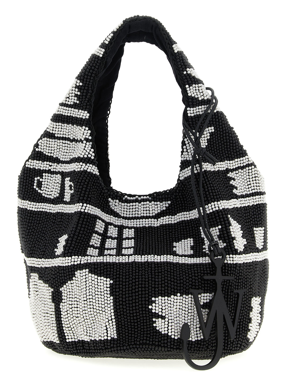 J.W. Anderson Beaded Tote - Bianco/Nero | a54176e49217b642cd53827ace6d29ab5b749330
