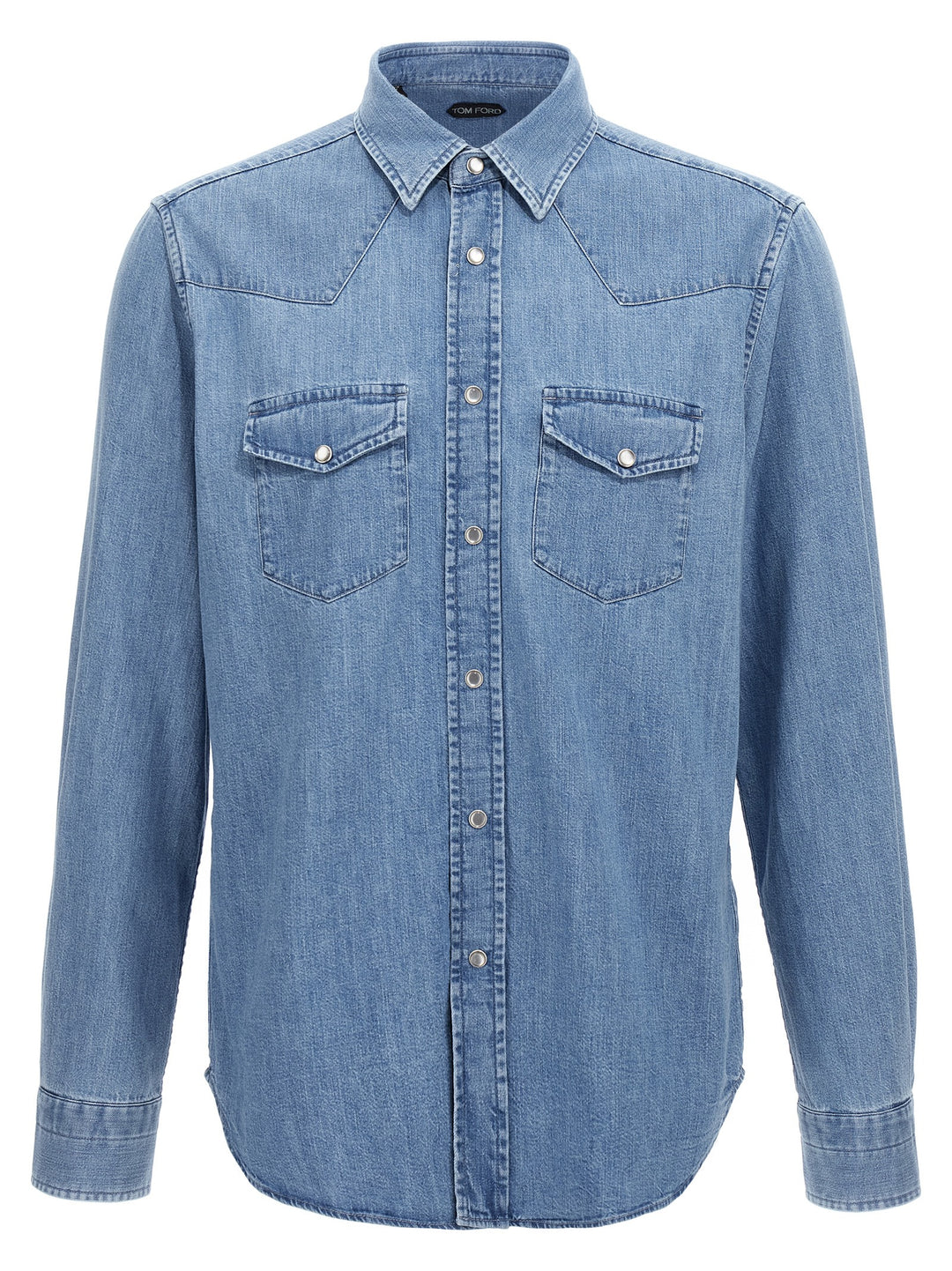 Tom Ford Denim Shirt Camicie - Blu | f75b9c73cfaa3e70528345148d25fbb249298b66