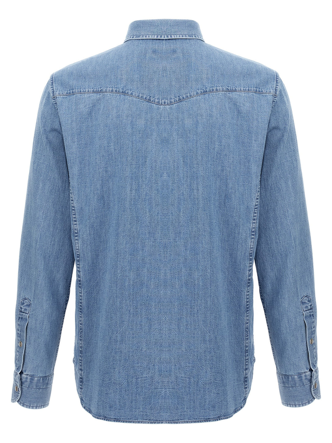 Tom Ford Denim Shirt Camicie - Blu | 7129531fa61efc3543d7ba1627749e3f5fff4dd2