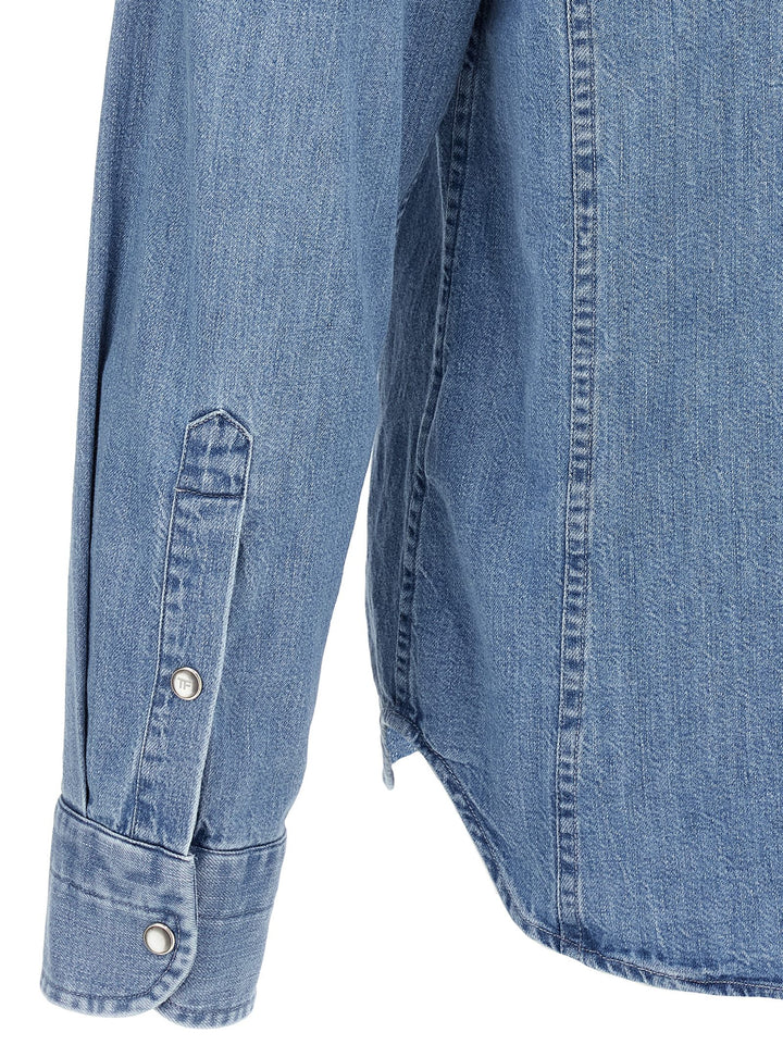 Tom Ford Denim Shirt Camicie - Blu | bdb22ce66d6712a3e23bbce936b25342c47d43ae
