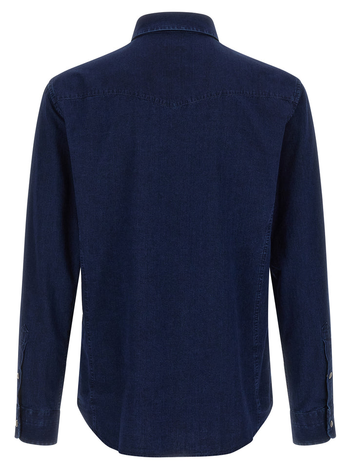 Tom Ford Western Camicie - Blu | b321db2a8f9ef49e281ea1e87df205c8502a78f5