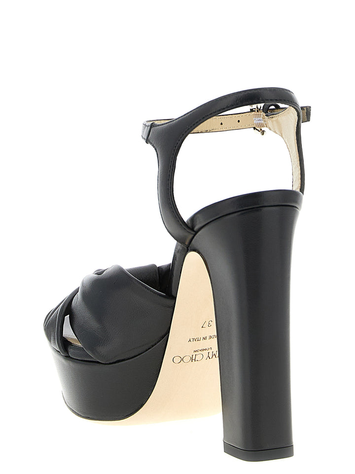 Jimmy Choo Heloise Sandali - Nero | ad3c10f947e95bc4a51ae3fcb07c6973b15ff174