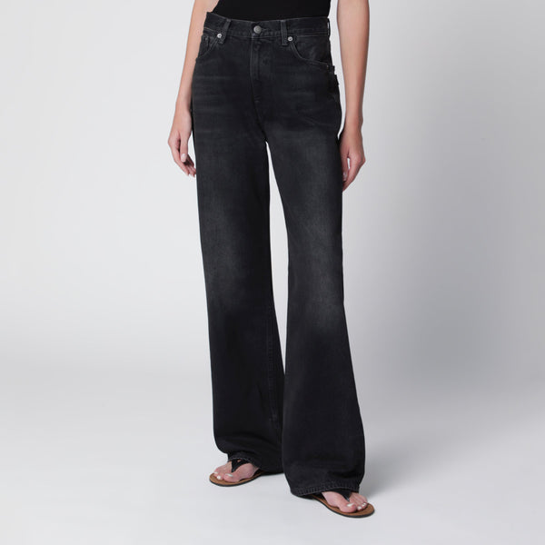 Haikure Korea Jeans In Vintage Black Denim