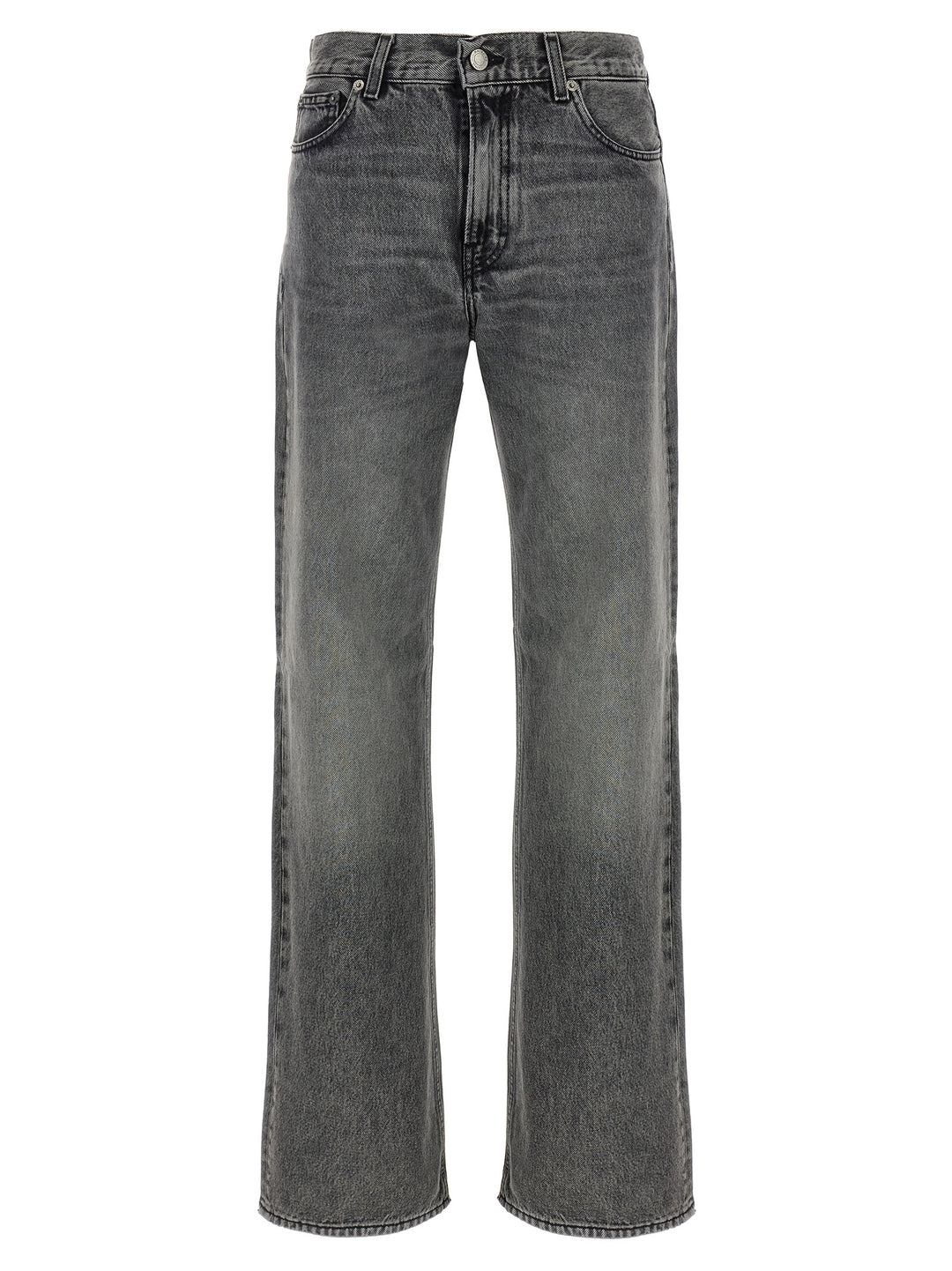 Haikure Korea Flanel Grey Jeans - Grigio | 866a72c4ed49310b4c63cabe802229d39287379c