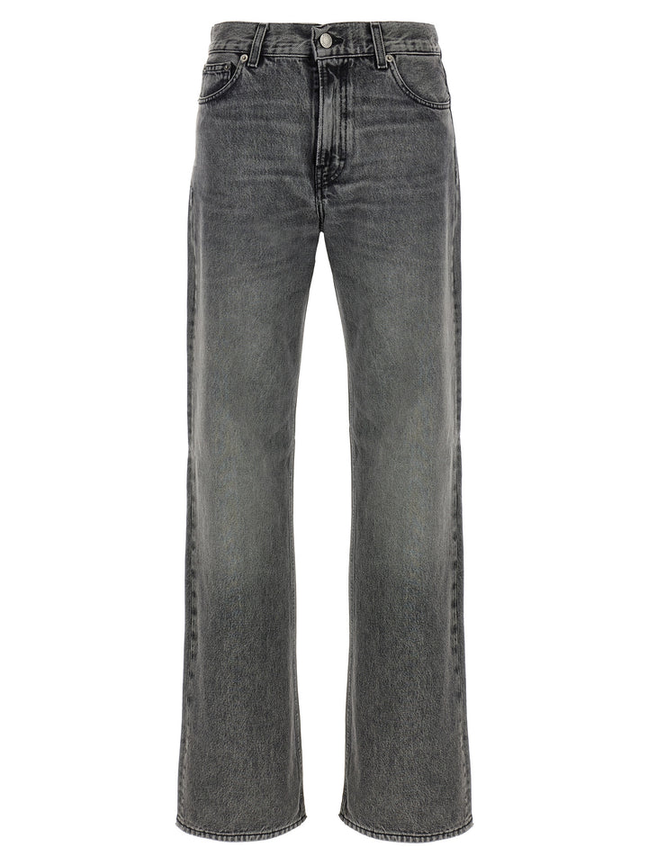 Haikure Korea Flanel Grey Jeans - Grigio | 866a72c4ed49310b4c63cabe802229d39287379c