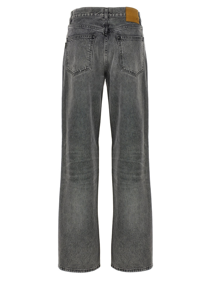 Haikure Korea Flanel Grey Jeans - Grigio | 7dde08fa2ba079e38dc3bfa2558e49c85c6ad803