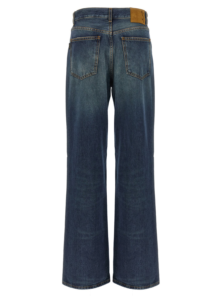 Haikure Korea Intense Blue Jeans - Blu | b0aedd999bc79a1a5b6b8b5e093b3be449d2eb0c