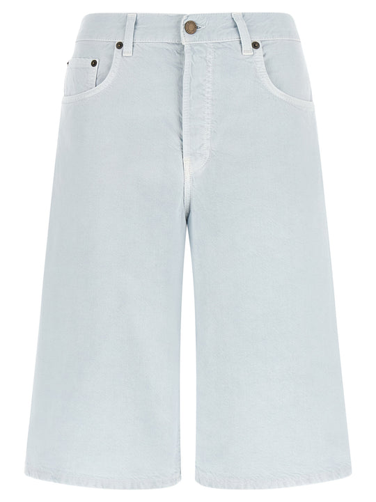 New Becky Twill 45 Bermuda E Short Celeste