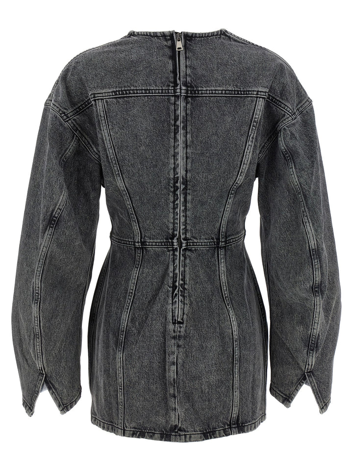 Haikure Denim Dress Abiti - Grigio | e7c535e21ec6698598b0615ccb232542b249eca8
