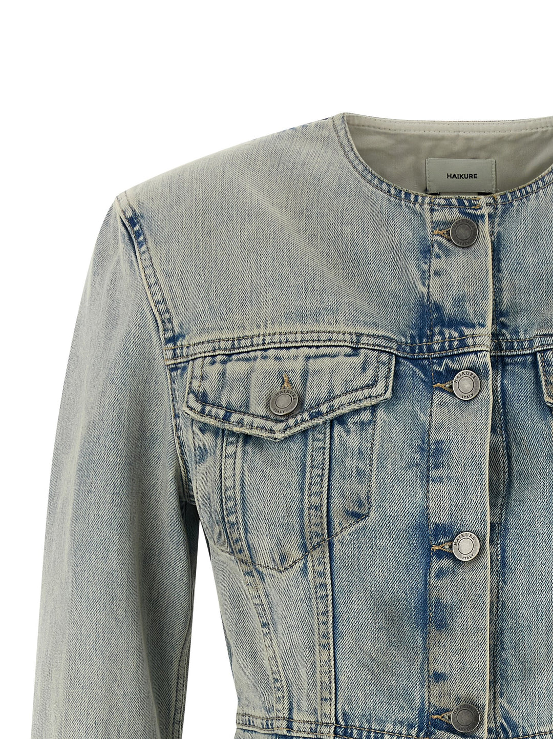 Haikure Temple Puffer Jackets - Celeste | 88f5621ff6bd8b1092f02e1afdc7145d93c5c258