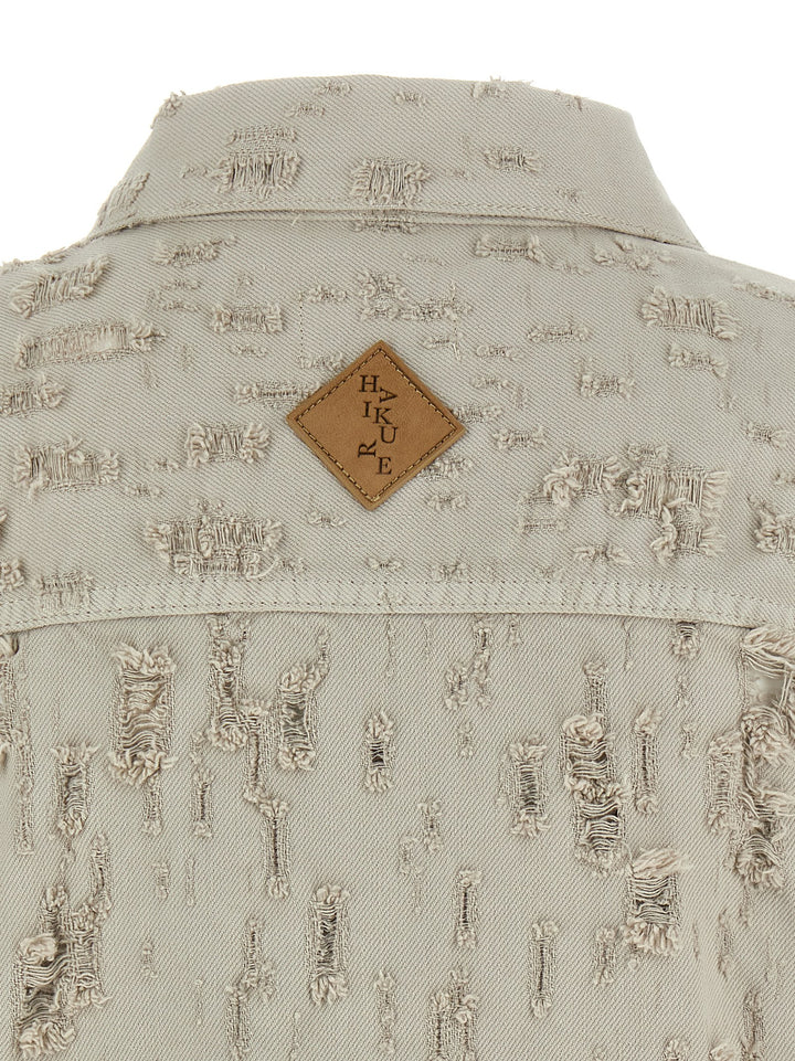 Haikure Ryder Bull Destroy Gilet - Grigio | 022fa2198e90d80b46dc419e6f86aca6fc506db2