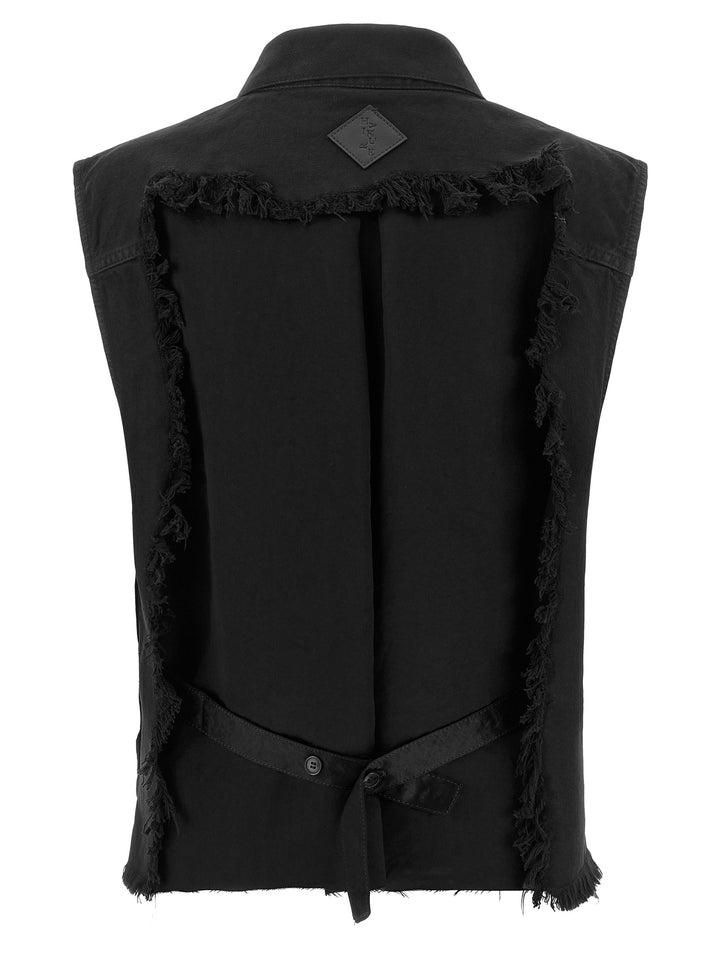 Haikure Ryder Gilet - Nero | 7df8f3e45eb12a401ae9af479f0fb78b64a7c2c1