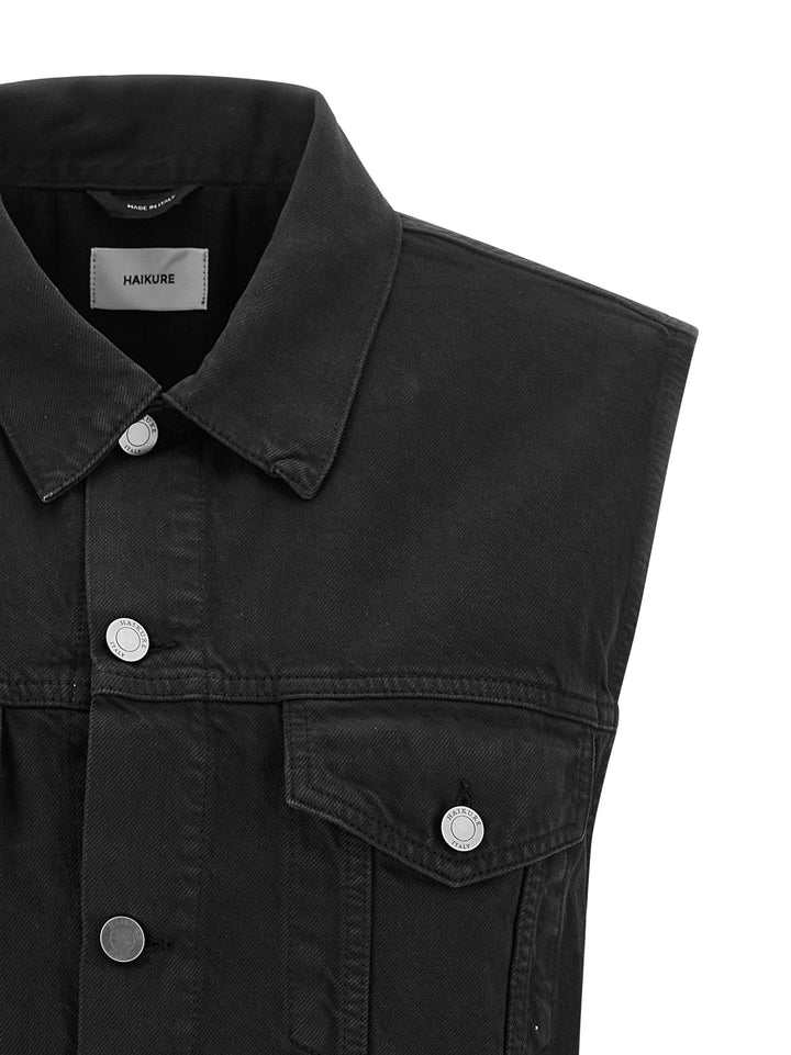 Haikure Ryder Gilet - Nero | 78b3f79c628cc3bbfb56ae3f03b828f58c22896a
