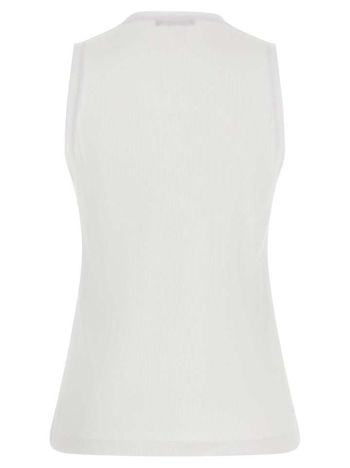 Balmain Balmain Paris Top - Bianco | 57fba765dbfd52f4dd70817506d227bdc3e3664f